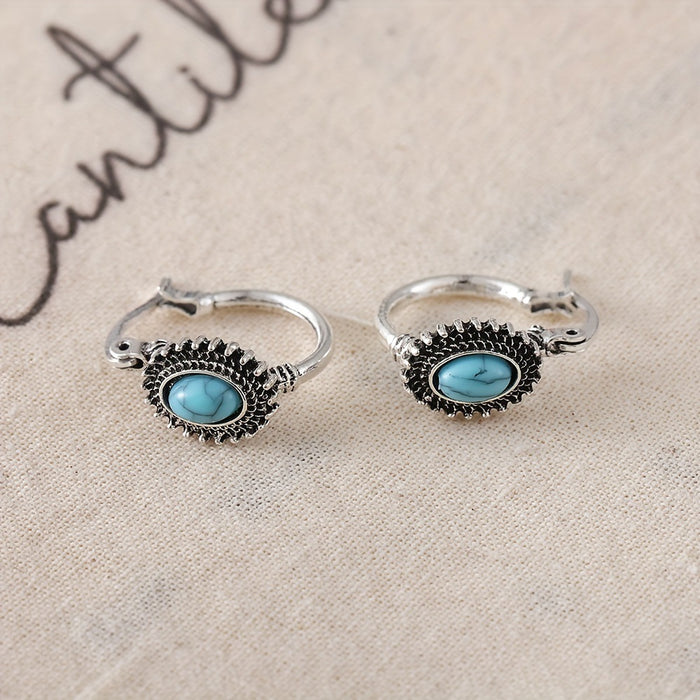 Wholesale Fashion Vintage Turquoise Earrings