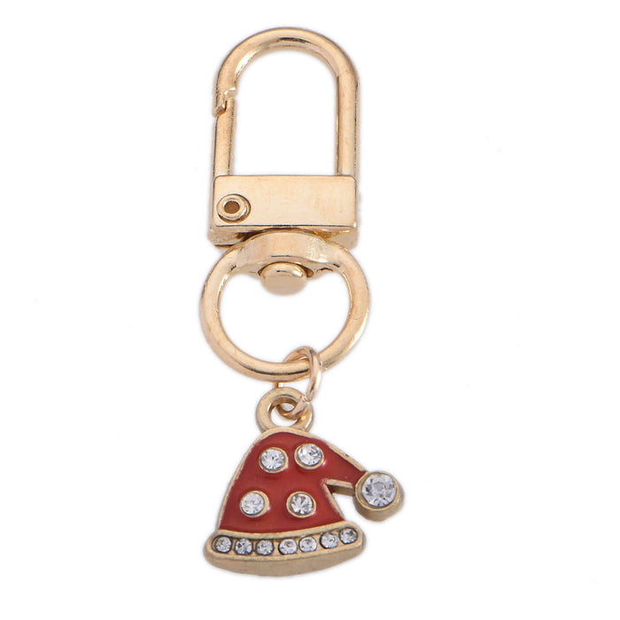 Wholesale Christmas Keychain, Cute Cartos Tree Key Pendants, New Year Gifts, Bag Accessories