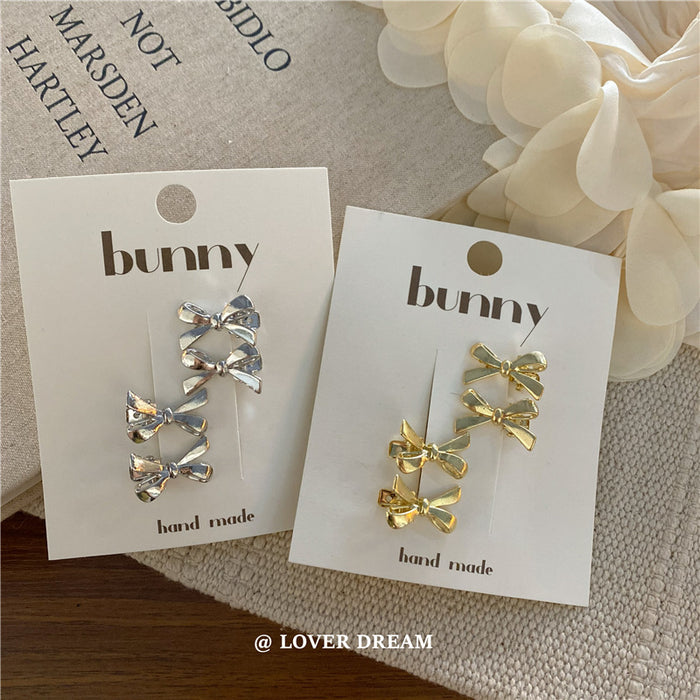 Wholesale Bow hair clip, fashionable and versatile, bangs clip, side clip hair accessory