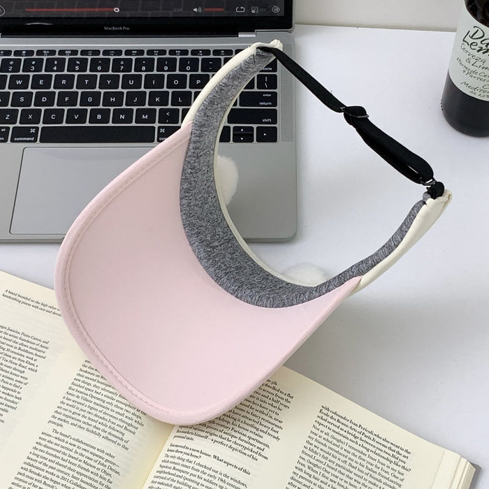 Wholesale Cute sun protection empty top hat, sun hat, versatile duckbill hat