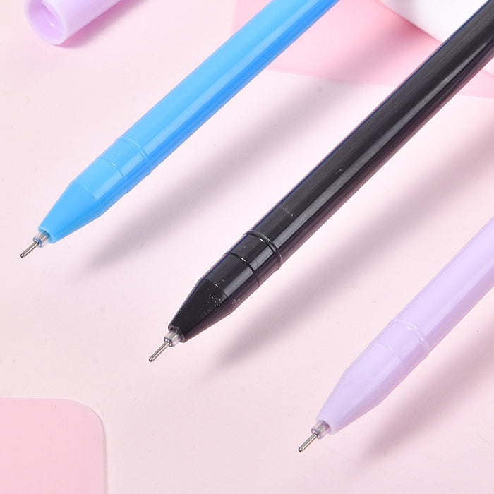 Wholesale Random Cartoon gel pen cute student supplies stationery black carbon pen
