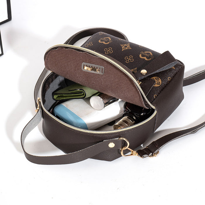 Wholesale Shoulder Bags Small backpack with double deck JDC-SD-OuFY003
