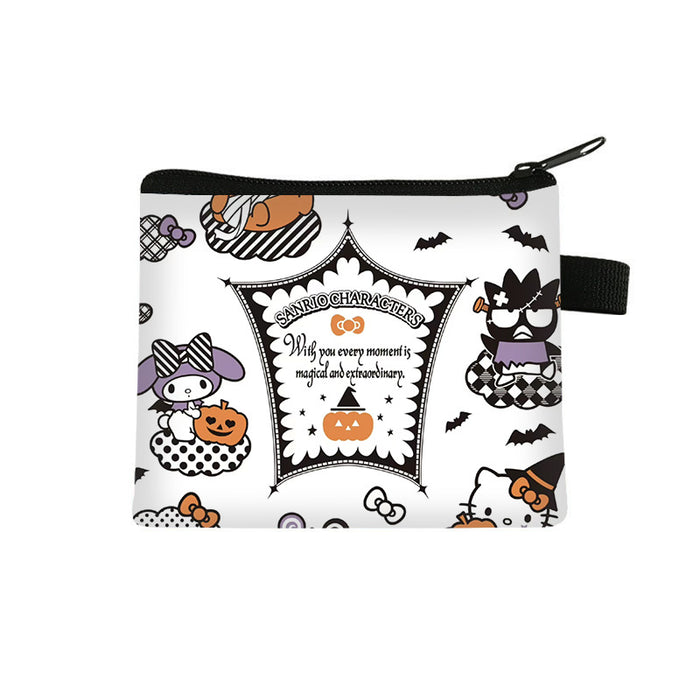 Wholesale Halloween Three High Value Coin Purse Girls Cute Fashion Wallet Cartoon Zipper Earphone Bag JDC-WT-Changs002