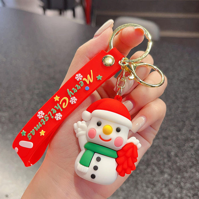 Wholesale Keychain Cute Christmas Tree Little Elk Christmas Socks