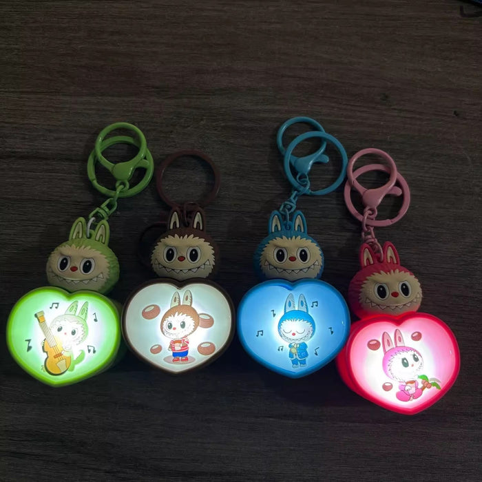 Wholesale Cartoon Loving Little Sheep Keychain Pendant,  Cute Student Bag Pendant,  Couple Style Small Gift Stall
