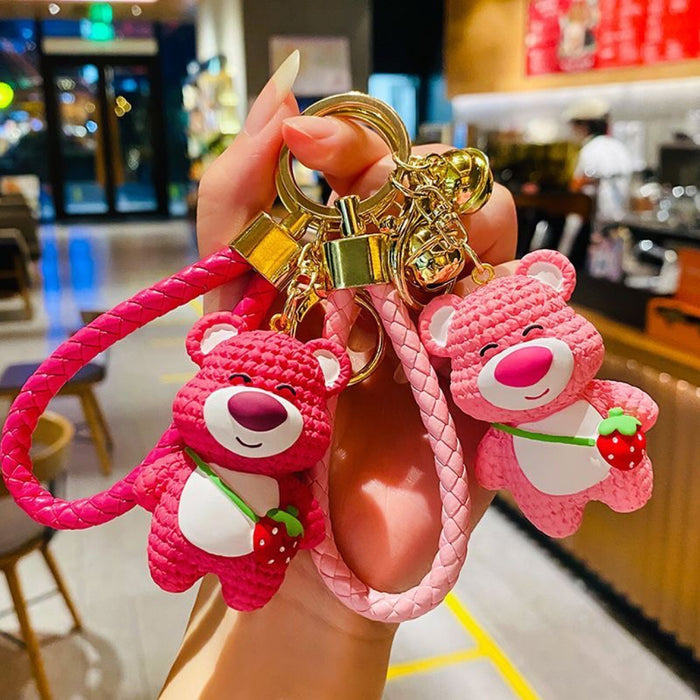 Wholesale Soft Plastic Cartoon Doll Keychain JDC-KC-SengH008