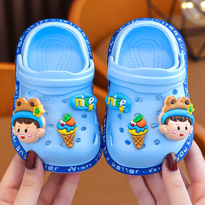 Wholesale slippers summer indoor non-slip cute cartoon babys' sandals