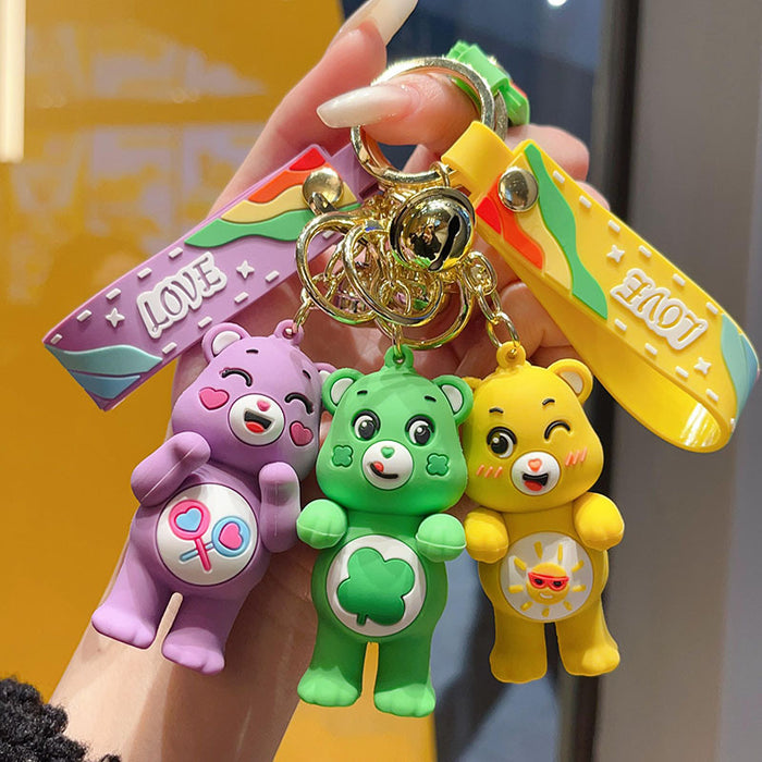 Wholesale Bear Keychain Pendant Creative Chain Bag