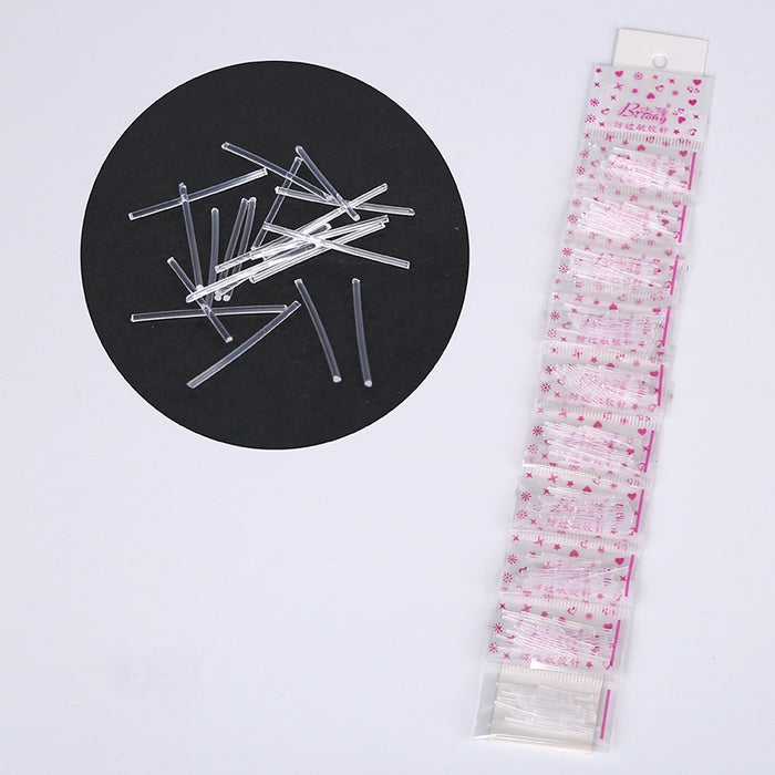 Wholesale Plastic needle anti-allergic ear stick sterile stick round head men's and women's earrings earrings