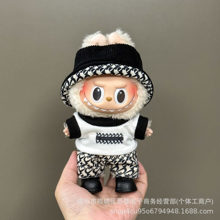 Wholesale 17cm Cartoon Doll Clothes Set