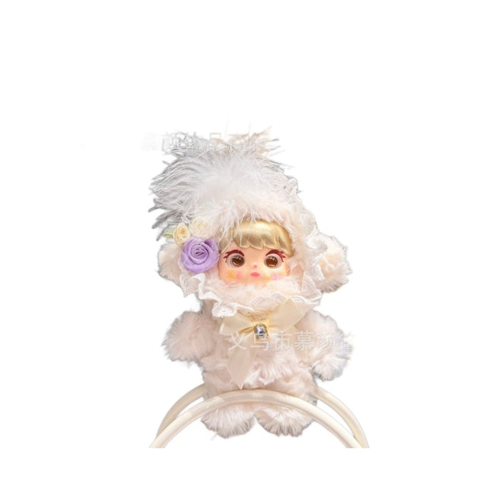 Wholesale Cute Cartoon Girl Doll Heart Bag Pendant Children' s Toy Gift