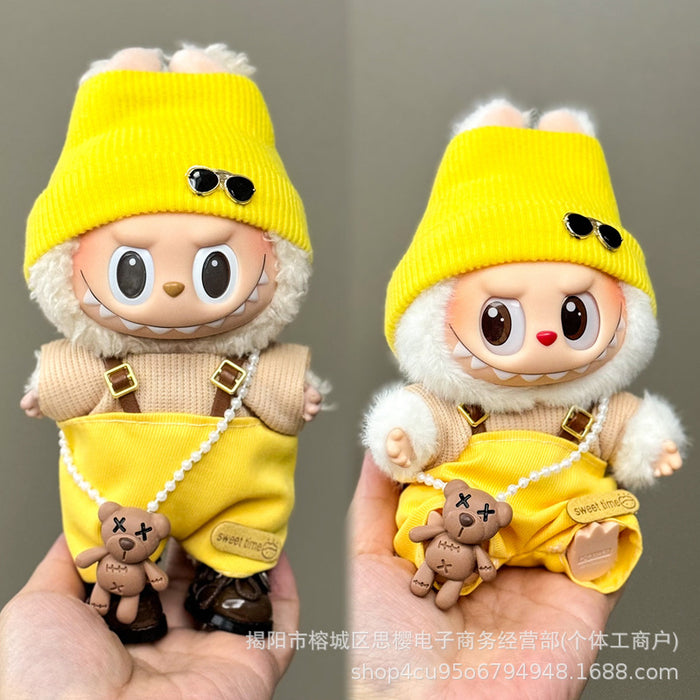 Wholesale 17cm Cartoon Doll Clothes Set
