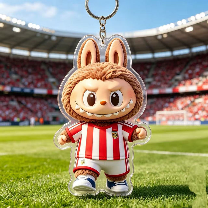 Wholesale World Cup Trendy Theme Acrylic Keychain Soccer Jersey Cartoon Design MOQ≥2