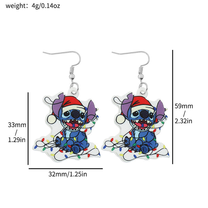 Wholesale anime star baby acrylic earrings Cartoon Doll earrings