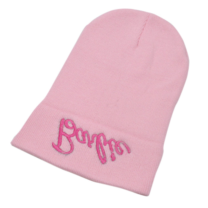 Wholesale Pink 3D Embroidery Wool Knitted Hat JDC-FH-HaiPu015