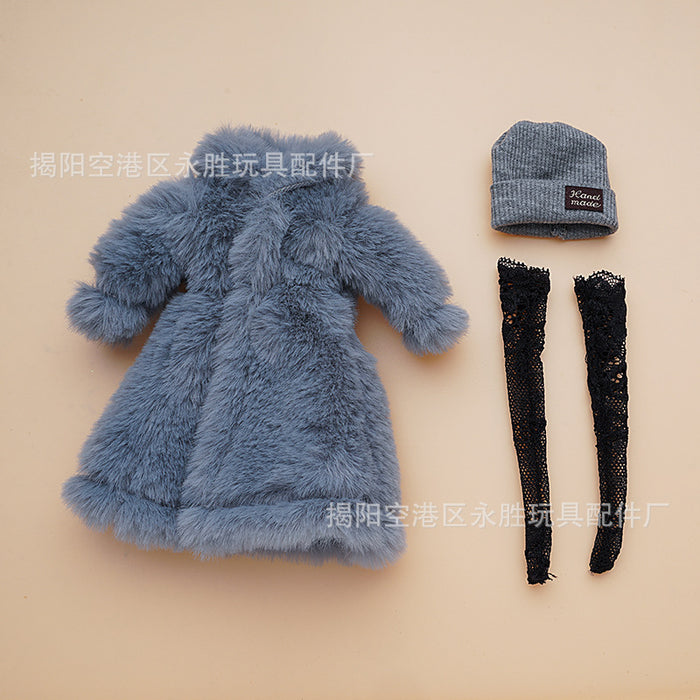 Wholesale Doll clothes plush suit clothes socks hat