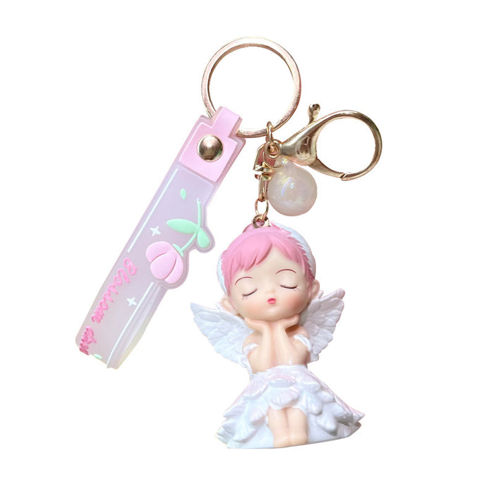 Wholesale Original cartoon keychain, cute and creative, exquisite keychain ring, backpack pendant