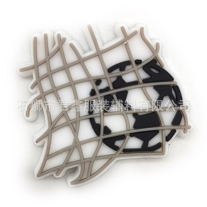 Wholesale 50pcs Football team standard Jersey Shoes Charms