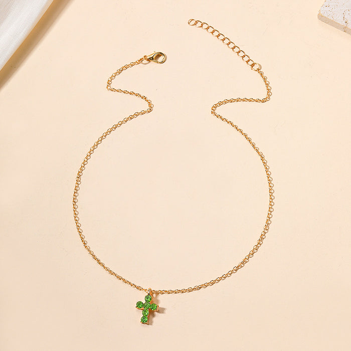 Wholesale Necklace with Diamond Inlay for Women