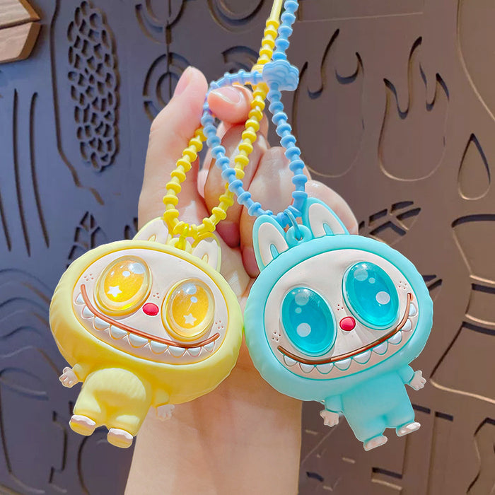 Wholesale Exploding Eyes Pinch Cartoon  Keychain Cute Bag Pendant Gift