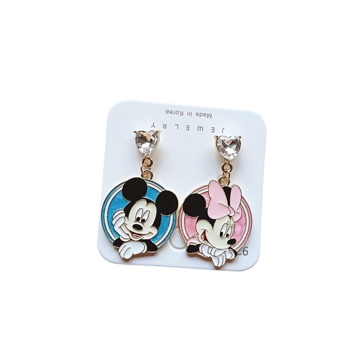 Wholesale Cute Alloy Cartoon Earrings JDC-ES-Xiaox012