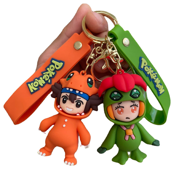 Wholesale Cartoon doll keychain, backpack pendant, car keychain accessories, small gifts wholesale