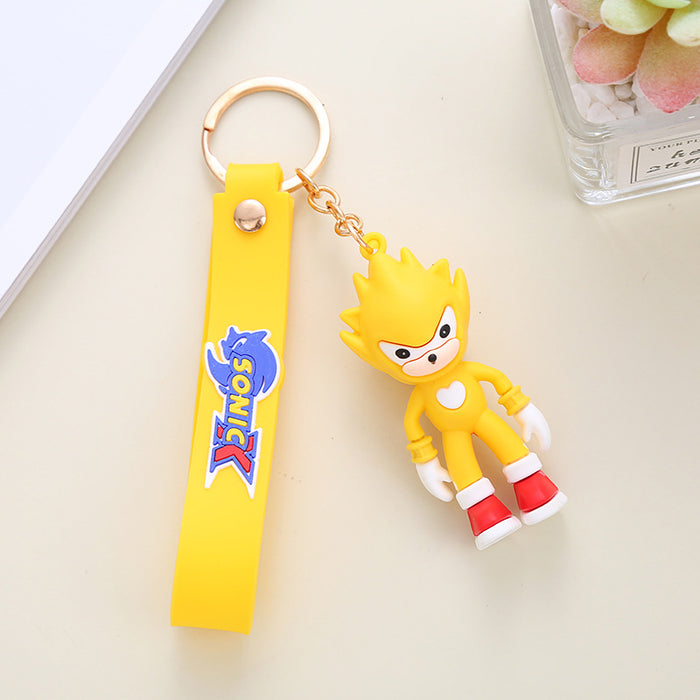 Wholesale Cute Cartoon Soft Rubber Doll Keychain JDC-KC-BoYue004