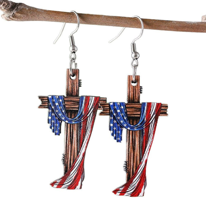 Wholesale New Cross Acrylic Flat Earrings and Accessories