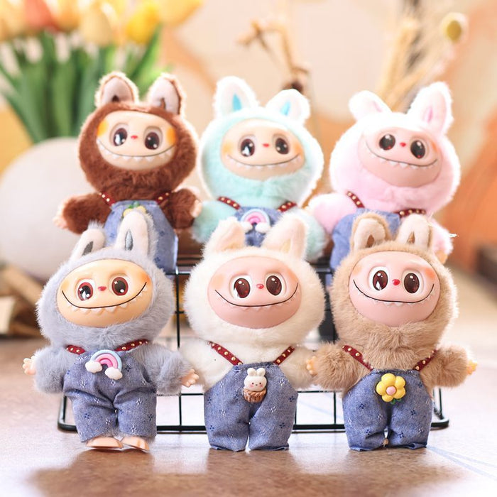 Wholesale Cute Vinyl Plush Rabbit Bag Pendant Keychain Doll Toy