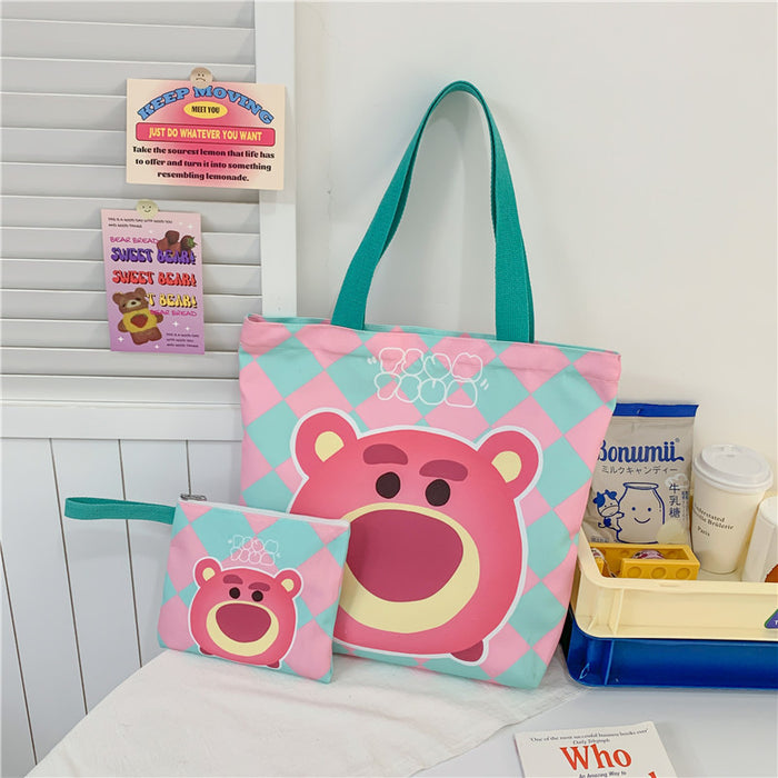 Wholesale cute cartoon plush handbag JDC-HB-RongT006