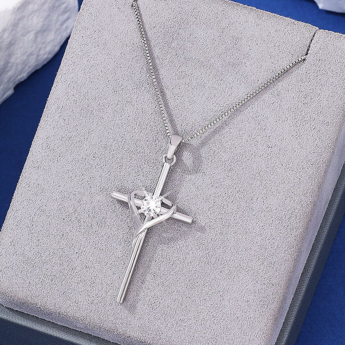 Wholesale Cross Series Copper Pendant Necklace