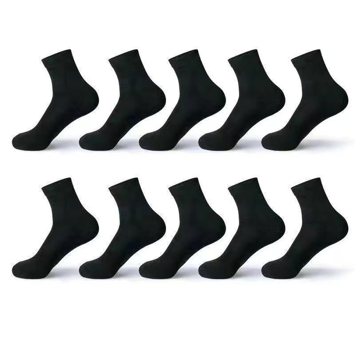 Wholesale Mid Tube Socks Confinement Short Tube Pile Socks Women's Solid Color Casual Mid Tube New Socks JDC-SK-JiaMu002