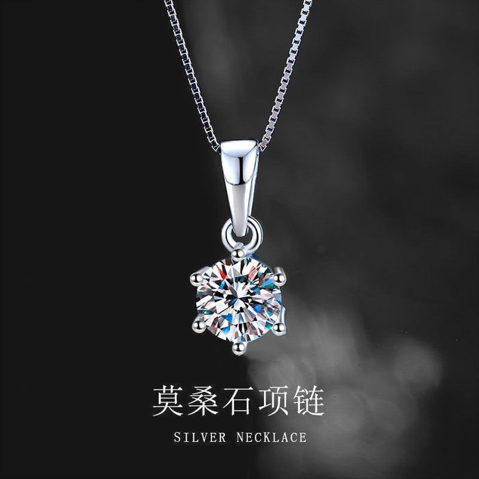 Wholesale Zircon necklace, light luxury collarbone chain pendant accessory