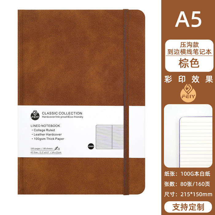 Wholesale Stylish A5 Faux Leather Business Notebook for Everyday Use