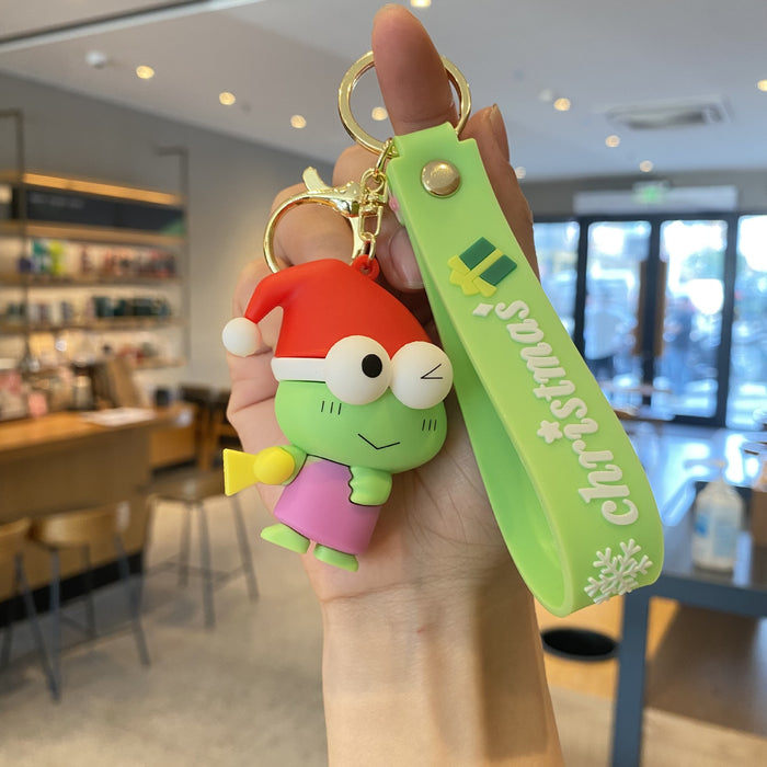 Wholesale Cartoon Silicone Doll Keychain JDC-KC-MingT122