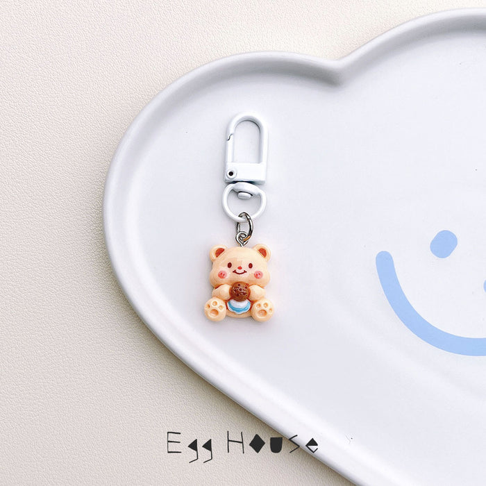 Wholesale Cartoon Cute Pendant Keychain Bookbag Keychain