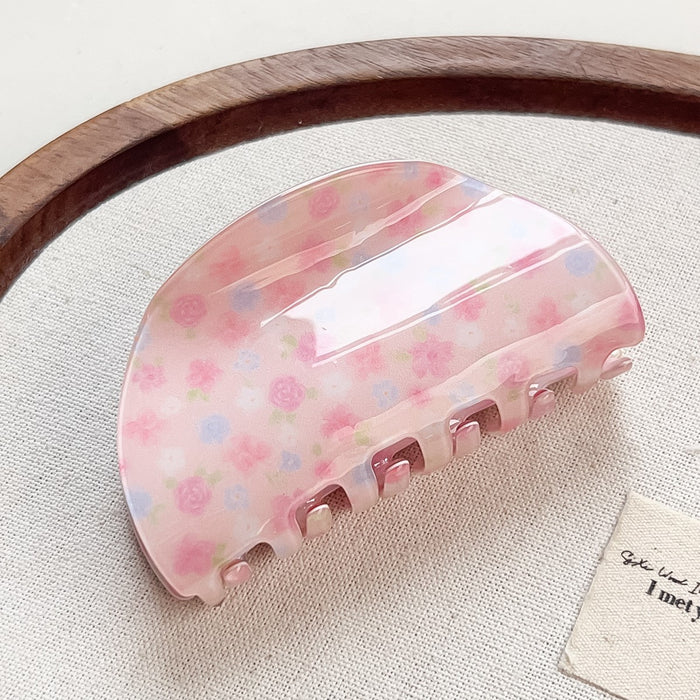 Wholesale PVC Plaid Claw Hair Clip - Retro Fashion Accessory