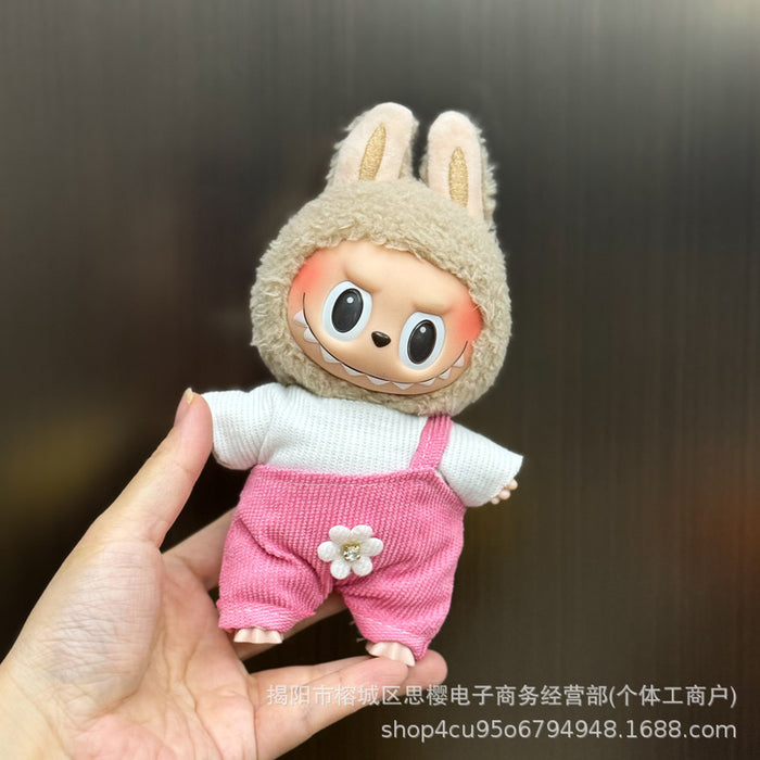Wholesale Doll Clothes 17cm Pendant Plush Doll Replacement Set