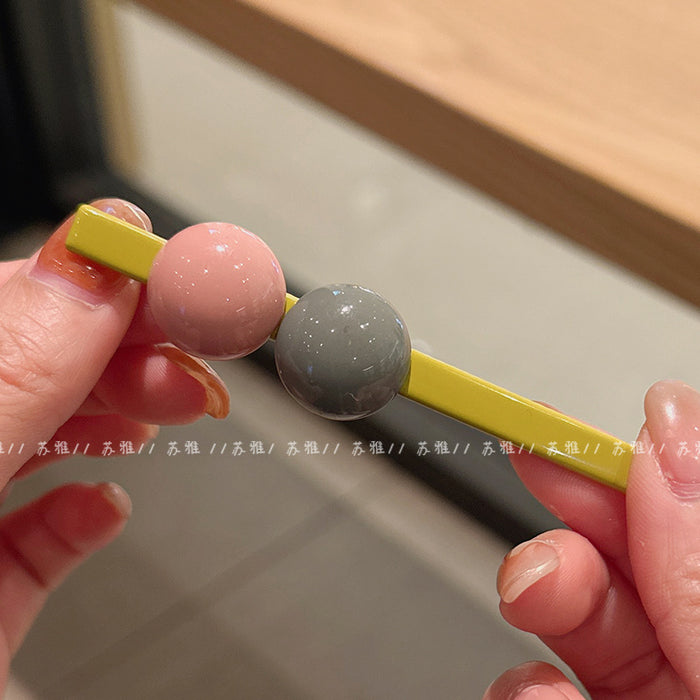 Wholesale   Color Bangs Hairpin Clip Women's Side Clip Hairpin Back Head Clip Headwear Duckbill Clip