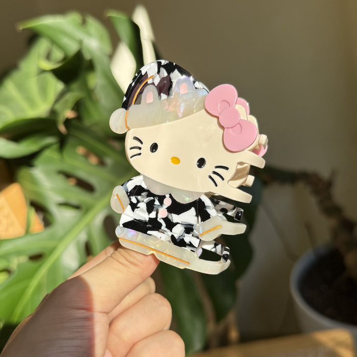 Wholesale Acetic Acid Simple Cartoon Animation Hair Clips