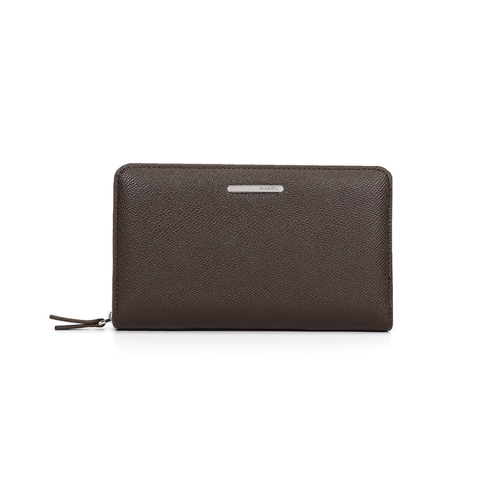 Wholesale Oil Wax Leather Men' s Clutch Wallet PU Leather Casual Style Everyday Accessory
