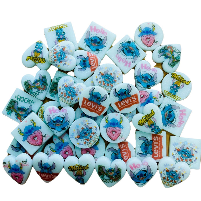 Wholesale of 3PCS/SET Silicone Printed Beads JDC-BDS-JiaHS001