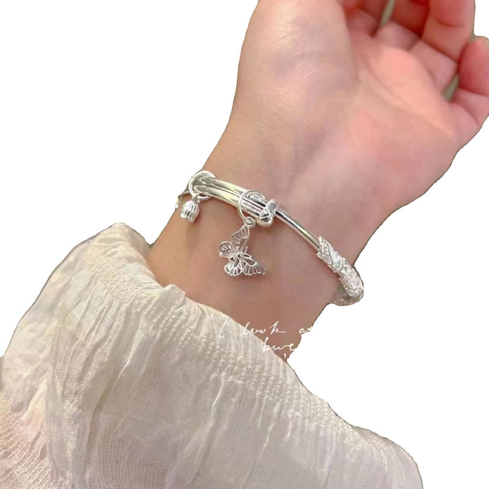 Wholesale Silver Bracelet Women's Solid Silver Bracelet Bracelet