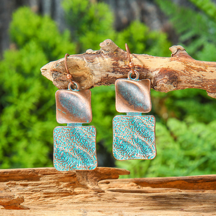 Wholesale Geometric Alloy Tassel Earrings for Women Party Wear Fashion Accessory MOQ≥2