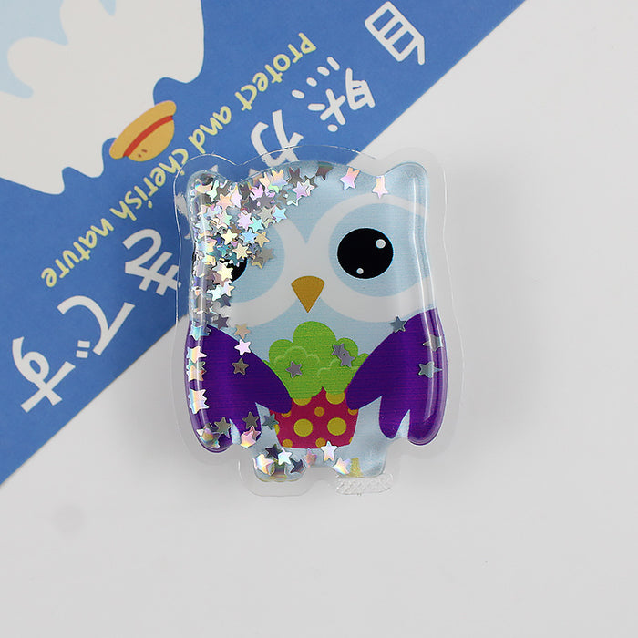 Wholesale Creative Cartoon Quicksand Phone Cushion Stand