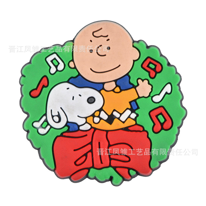 Wholesale 50pcs Christmas Shoes Charms  soft rubber shoes accessories decoration