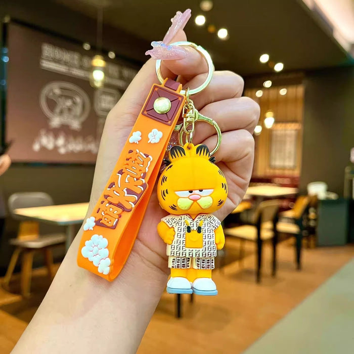 Wholesale Cartoon Keychain Cute Doll Couple Car Hanging Bag Pendant Small Gift
