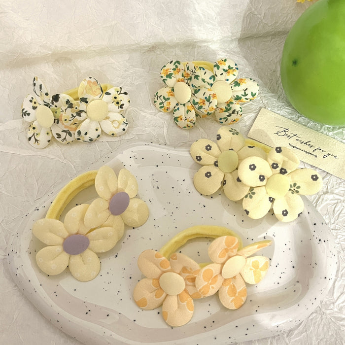 Wholesale Flower Headband  Rope Rubber Band Hair Scrunchies