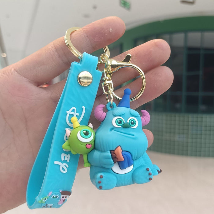 Wholesale Cartoon Silicone Doll Keychain JDC-KC-KuangK036