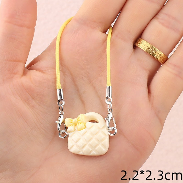Wholesale Cute bow bag charm Keychains